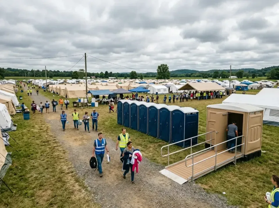 disaster-relief-camp-restrooms-010 — frequently asked questions, Dumpster & Portable Bathrooms Rental in Lakemore, OH
